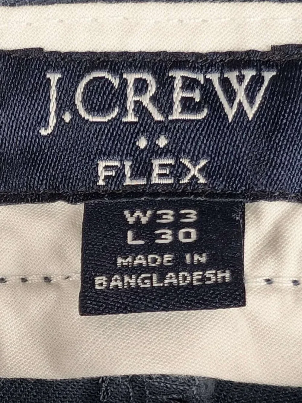 J. Crew Re-Imagined Men's Flex Slim Chino Pants #H3167 Size 33